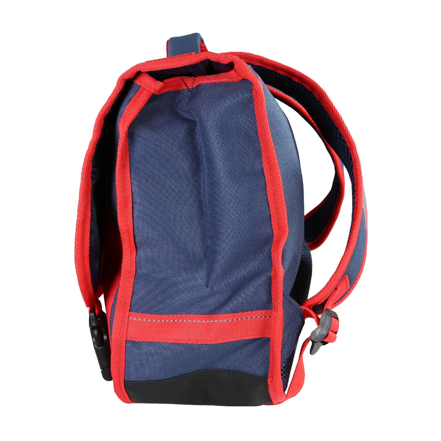 Bagtrotter - Cars - Cartable 38cm - Rouge et Bleu Marine - 2 Compartiments - 1 Poche Sous Rabat - Bretelles Matelassés - Fond Renforcé - Dos Matelassé - 38x13x34cm - Matière Polyester - Cartable
