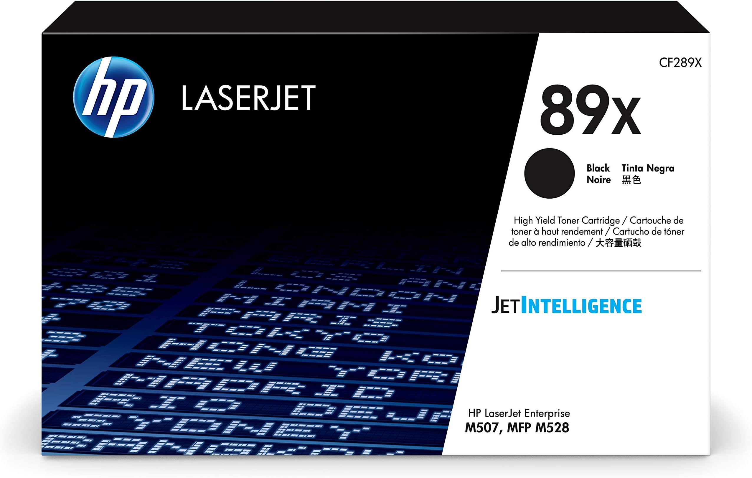HP 89X Black Highyield Toner Cartridge Works with HP