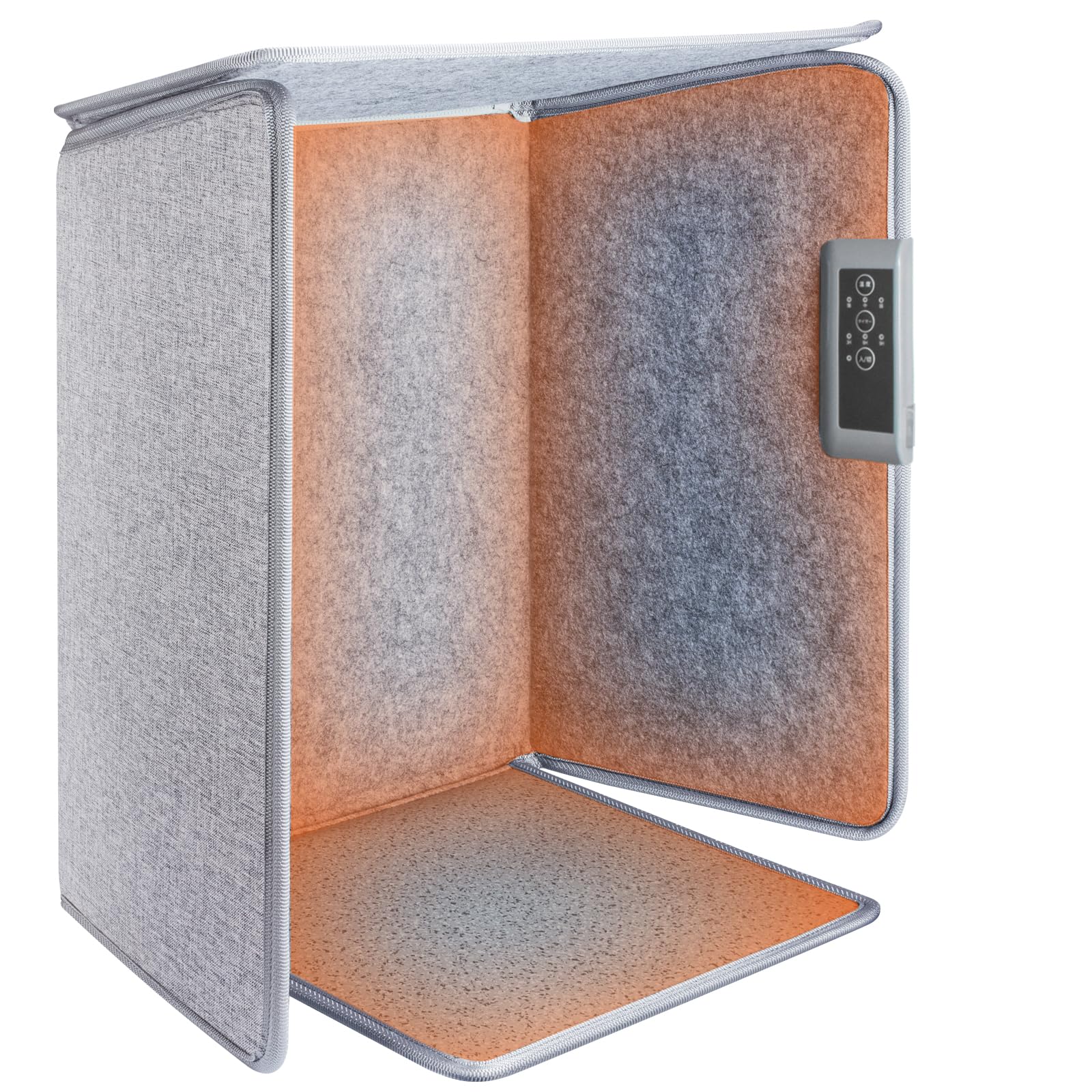 Amazon | Ninonly パネルヒーター 遠赤外線デスクヒーター 足元