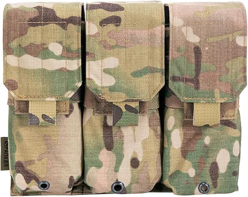 Miniatura 12 de EXCELENTE ELITE SPANKER - Bolsa táctica Molle con una, dos o tres aperturas para cargador de municiones M4 M14 M16 AR15 AR10 G36, con capacidad