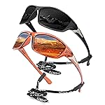 KALIYADI Polarized Sunglasses-Men Sports Sun-glasses: Mens Sunglasses Polarized UV Protection for Fishing Driving Cycling