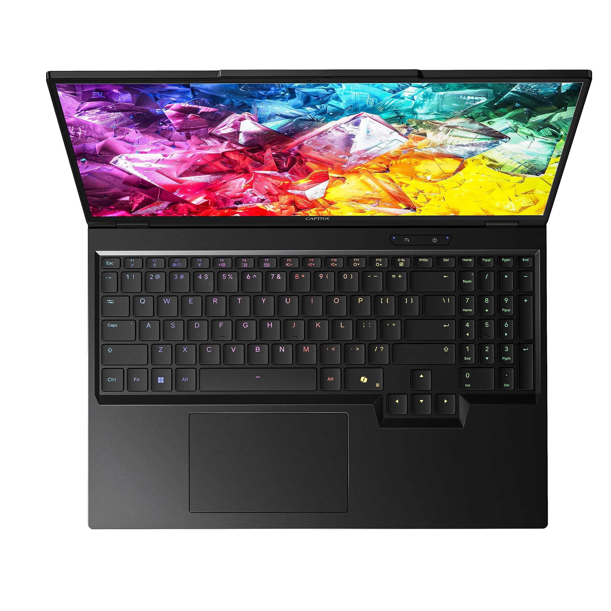 Captiva Notebook Highend Gaming R10-3080GE | AMD Ryzen 9 9955HX | 32GB DDR5 RAM | NVIDIA GeForce RTX 5080 16GB | 1 TB SSD | 16 Zoll WQXGA 300Hz | Windows 11 Home