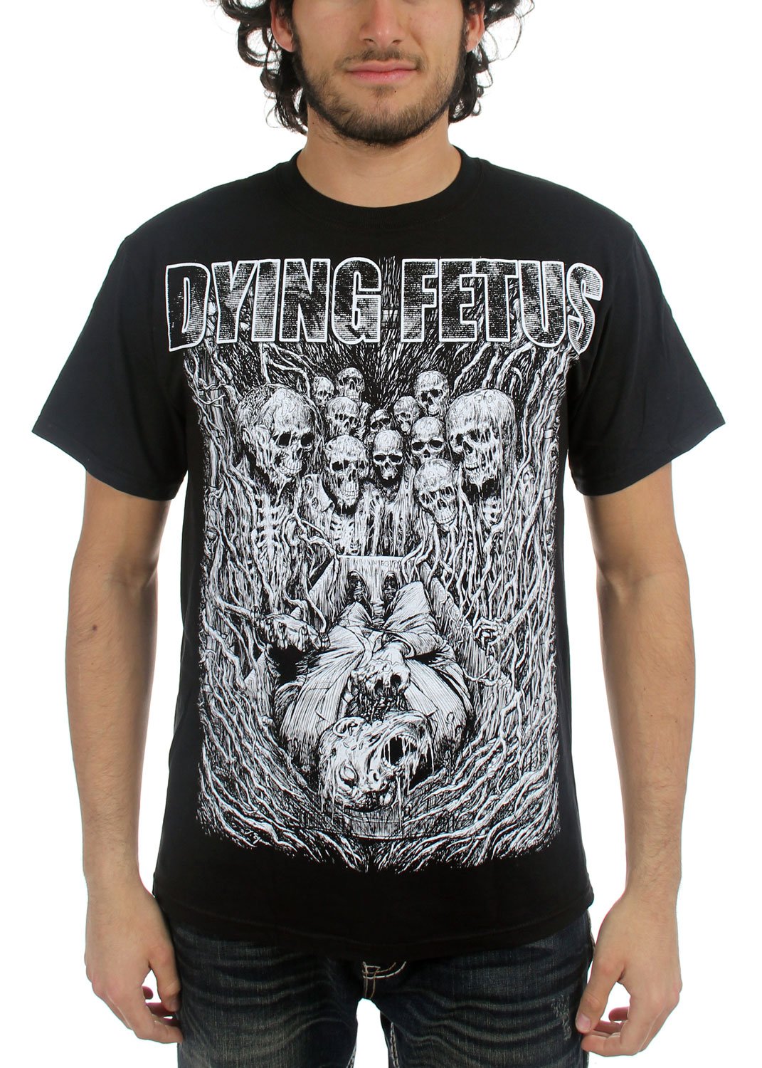 DYING FETUS Band Grindcore Treachery T-Shirt S