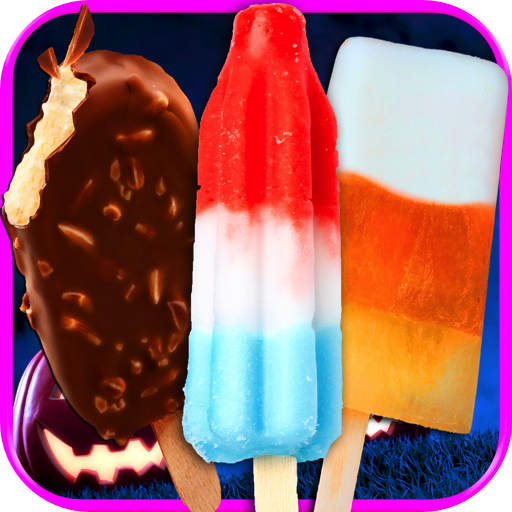 Halloween Ice Cream & Ice Popsicles - Kids Frozen Dessert Food Maker Games FREE