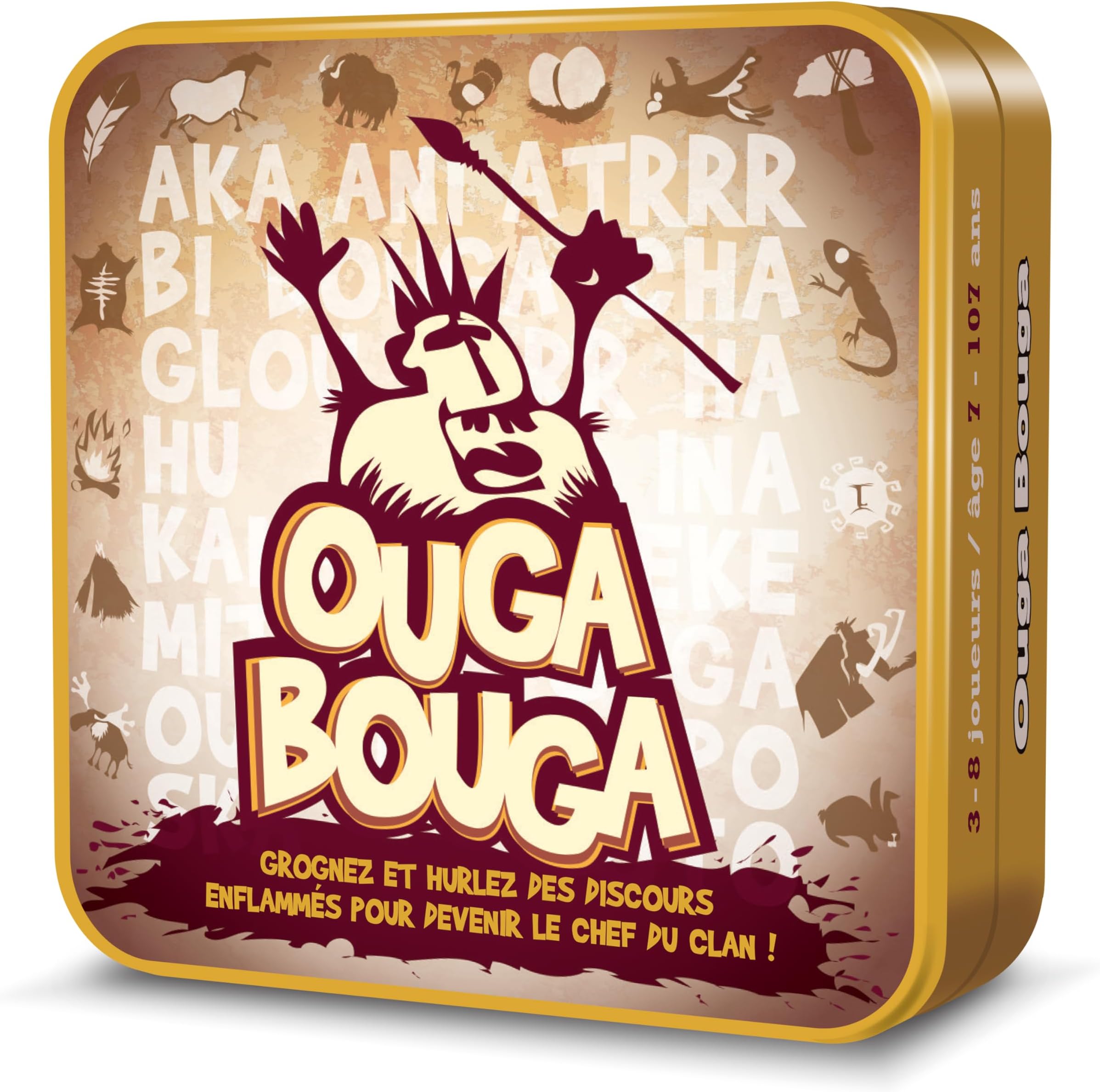 Asmodee - Cocktail Games | Ouga Bouga | Board Game | Ages 8+ | 3-8 Players | 15 Minutes