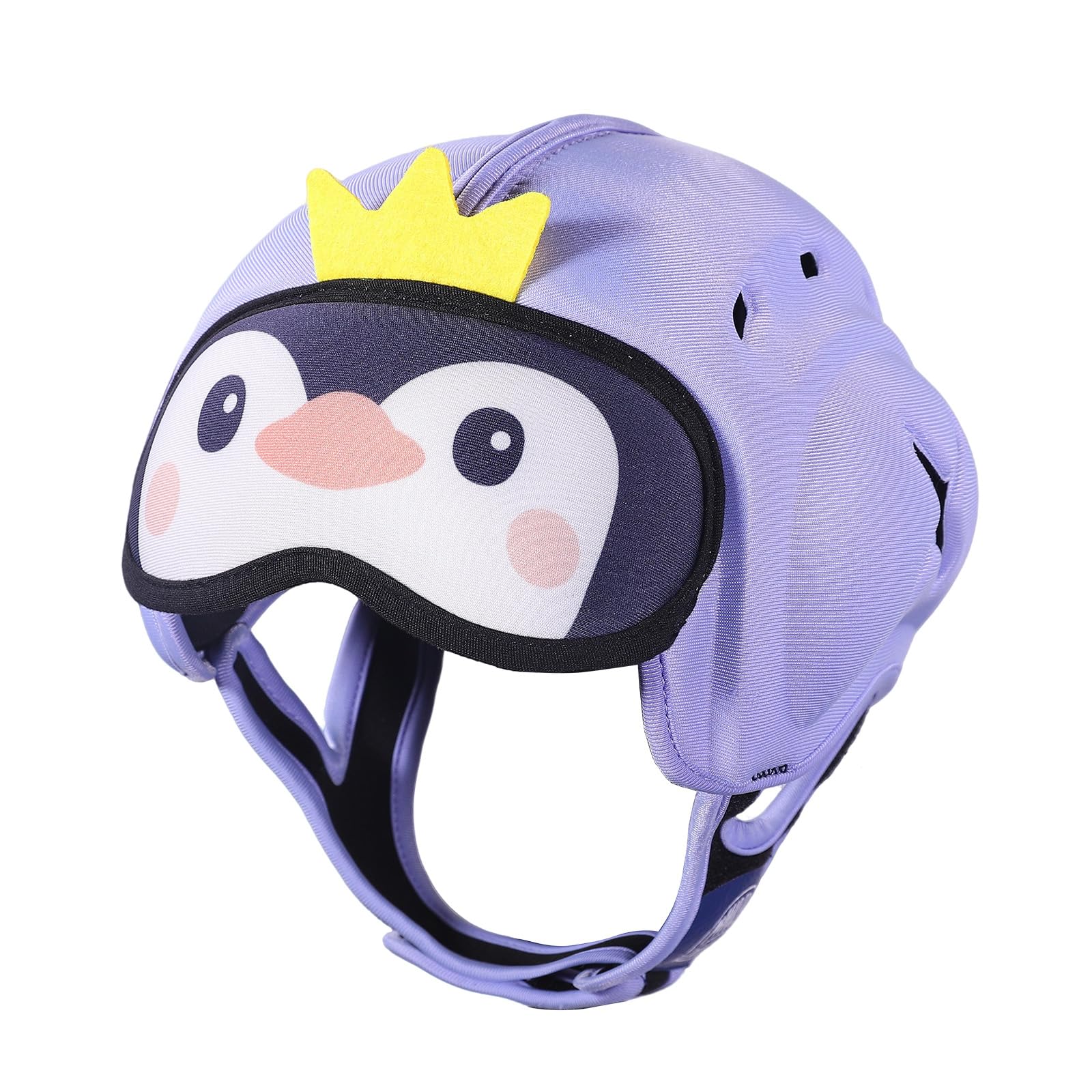 Mambobaby Baby Head Protector Helmet for Crawling and Walking, Breathable Soft Helmet, Ultra-Lightweight & Adjustable, Prevents Bumps Safety Helmet for Infants Toddlers 6-24 Months (Waddle Penguin)