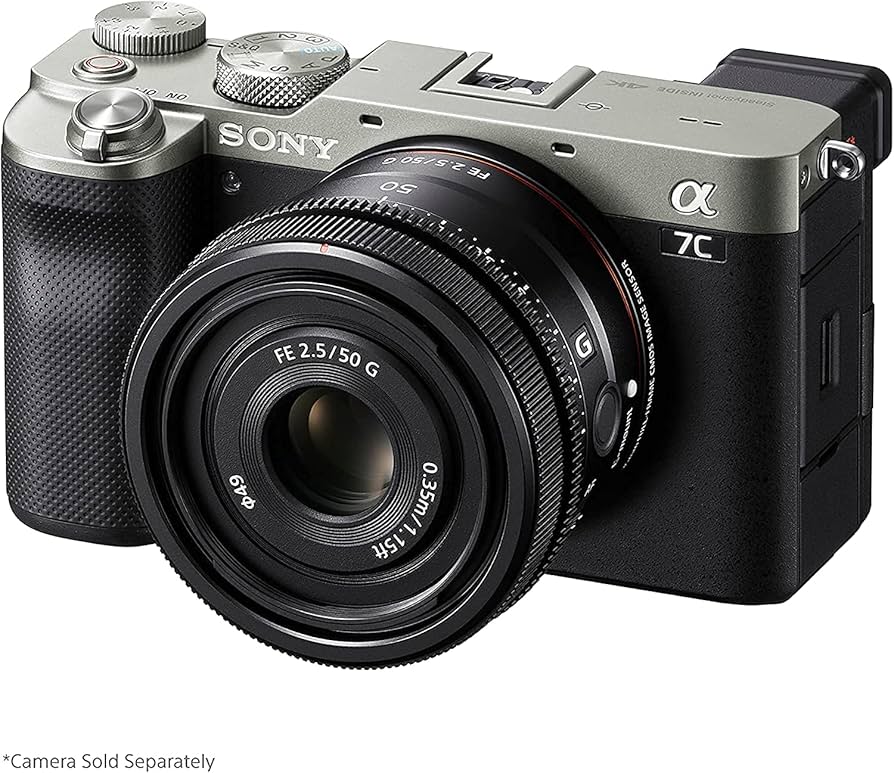 Amazon.com: Sony FE 50mm F2.5 G Full-Frame Ultra-Compact G