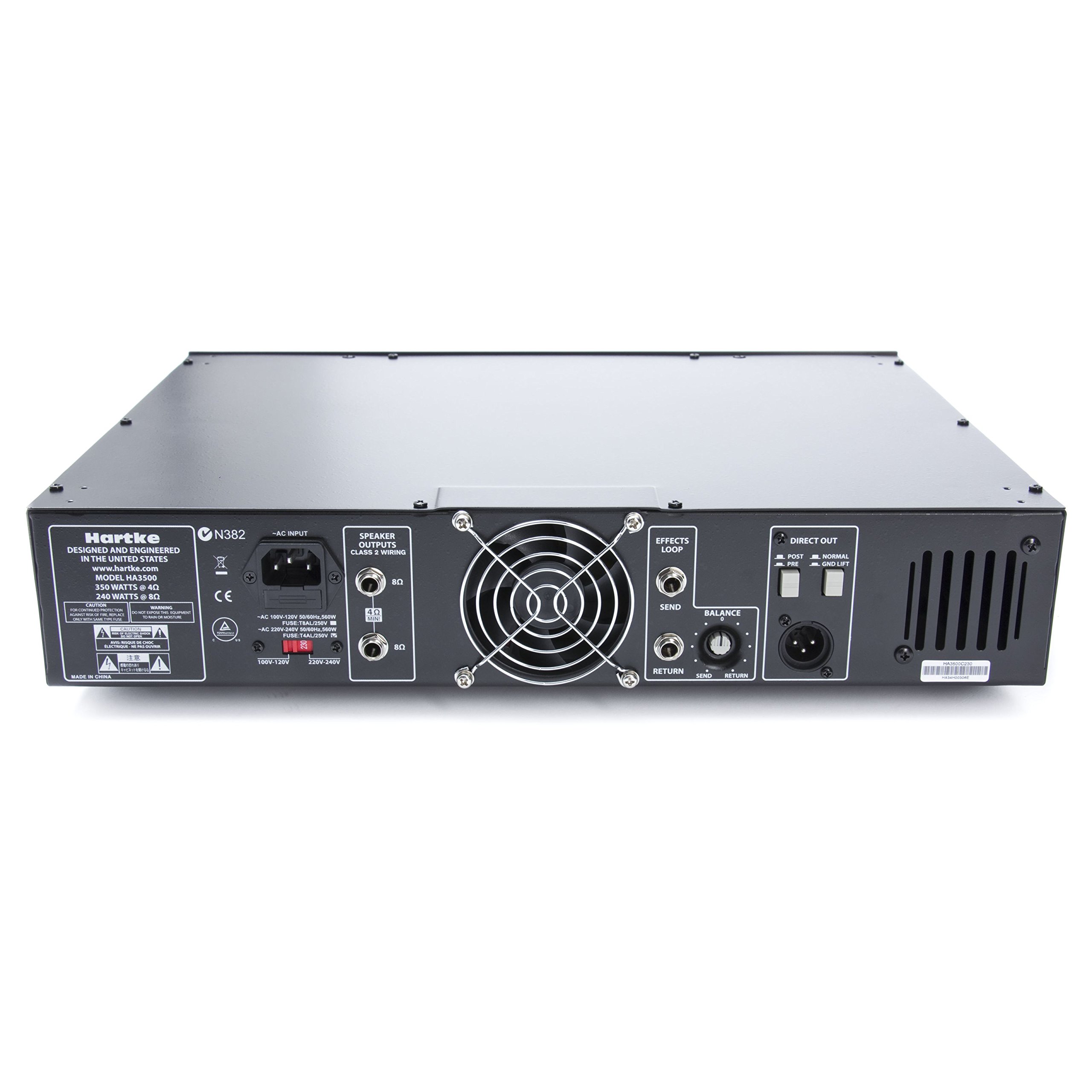 Hartke HA3500 Bass Amplifier 350 Watt : Amazon.co.uk: Musical