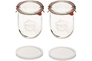 1 Liter Large Sour Dough Starter Jars: The Perfect Artisan Baker's Companion