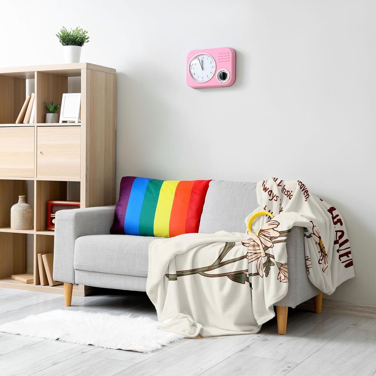 Memorial Sympathy Gifts for Loss of Loved One, Memorial Gifts for Loss of Mom/Dad, Bereavement Gift, in Memory of Loved One Gift, Hug from Heaven Blanket 60"x50" - Image 4