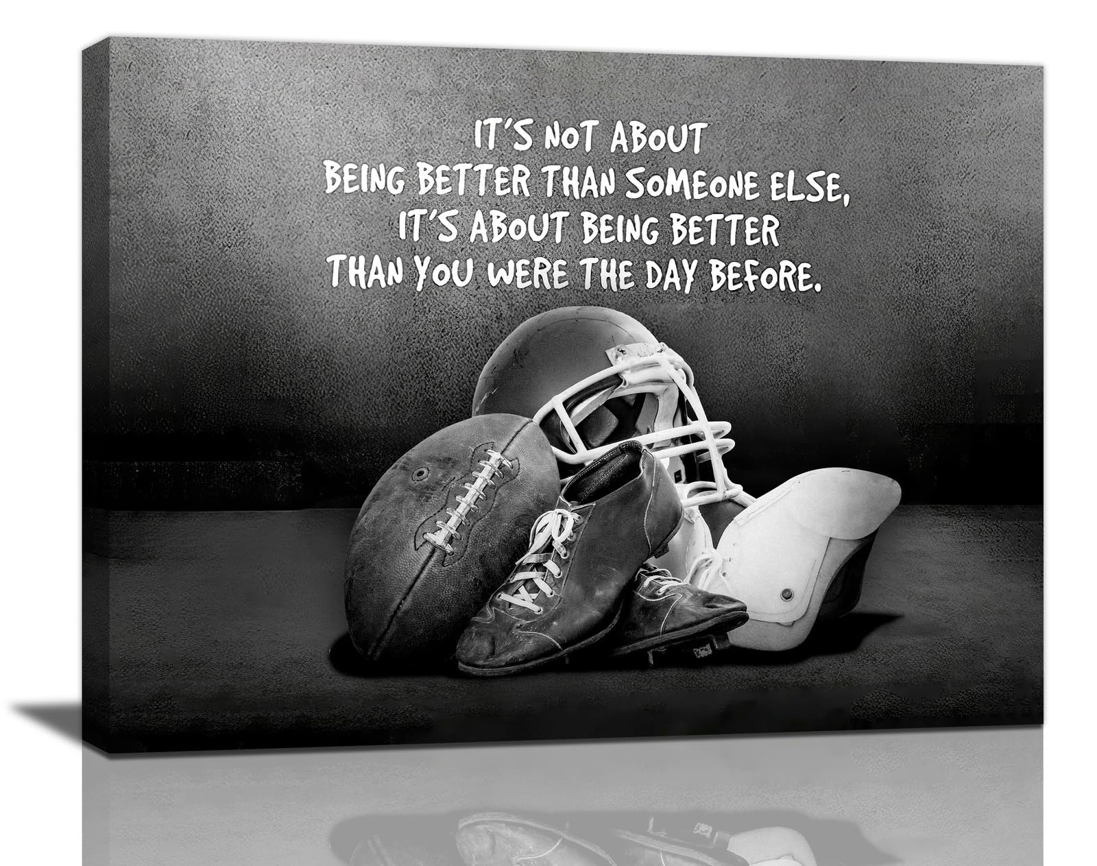 American Football – It's Not About Being Better Than Someone, image size:1600x1263