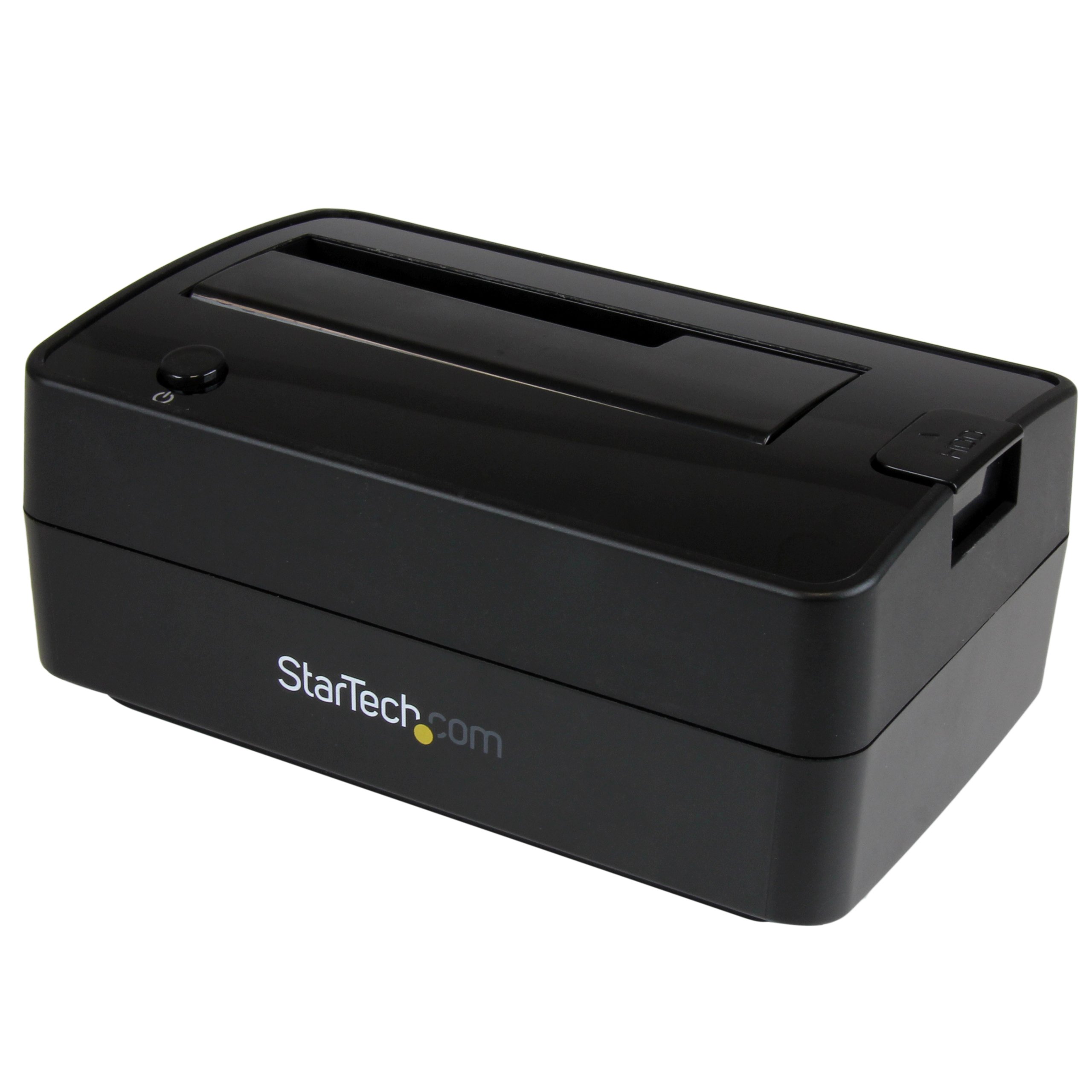 StarTech.com Docking Station per Hard Disk a Singolo Slot, Dock USB 3.1/eSATA per Hard Drive HDD/SSD SATA III Esterno da 2,5/3,5", Dock per Disco Rigido SATA con Carica dall'Alto (SDOCKU313E)