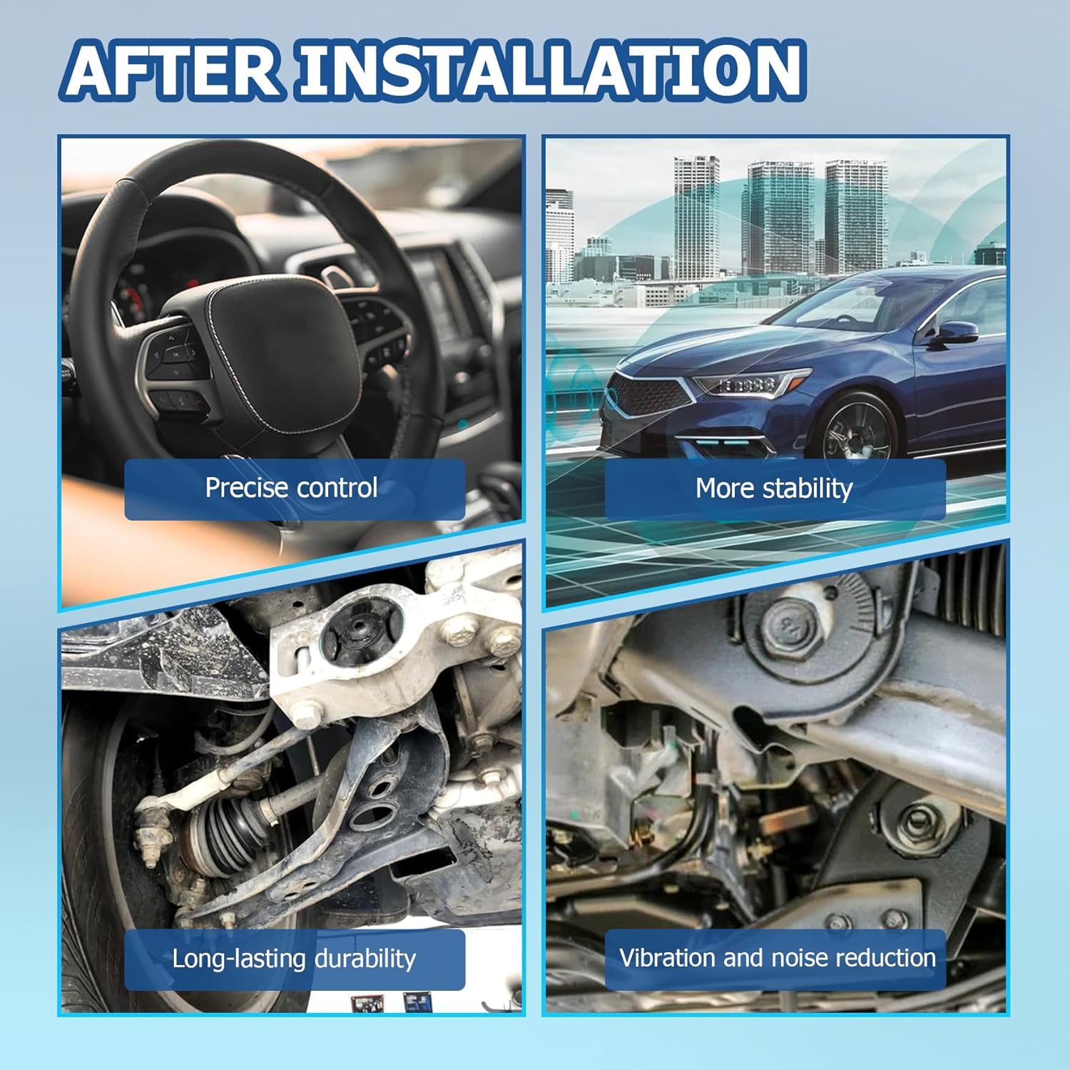 WFLNHB 14PCS Front Lower Control Arm Tie Rods Replacement for Toyota Camry 2007-2011