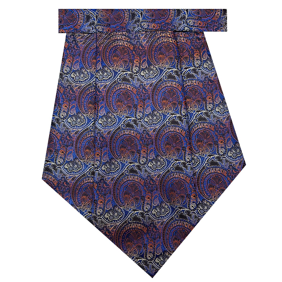 men’s satin microfiber polyester printed cravat pack of 1 12 x 9 inches tweed fabric superior finishing packaging – comes in a white window box design- paisley checks dots