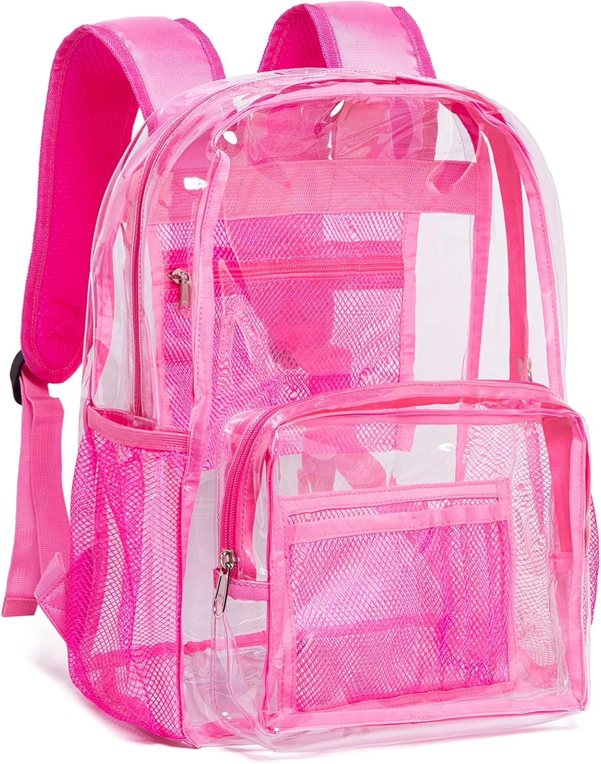 Vorspack Clear Backpack for School, Heavy Duty Transparent Bookbag