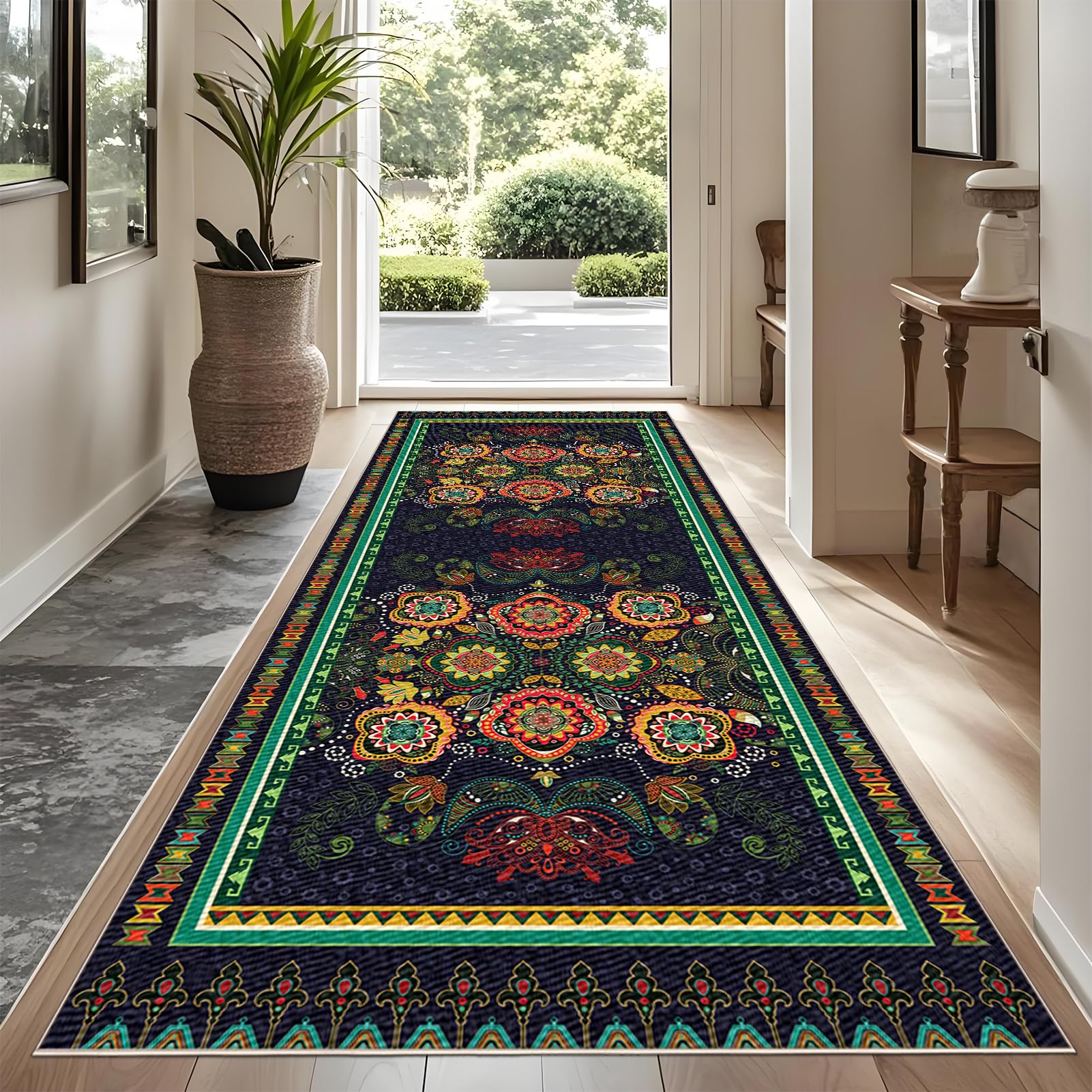 Tapis de cuisine antidérapant 70x400 grand tapis de couloir lavable