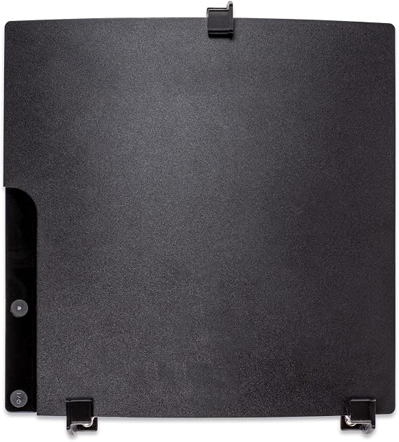 P3D-Lab Wall Mount for Playstation 3 PS3 Slim, Wall Bracket Black: A Perfectly Sized, Strong, Secure Home for Your Console - Made in UK