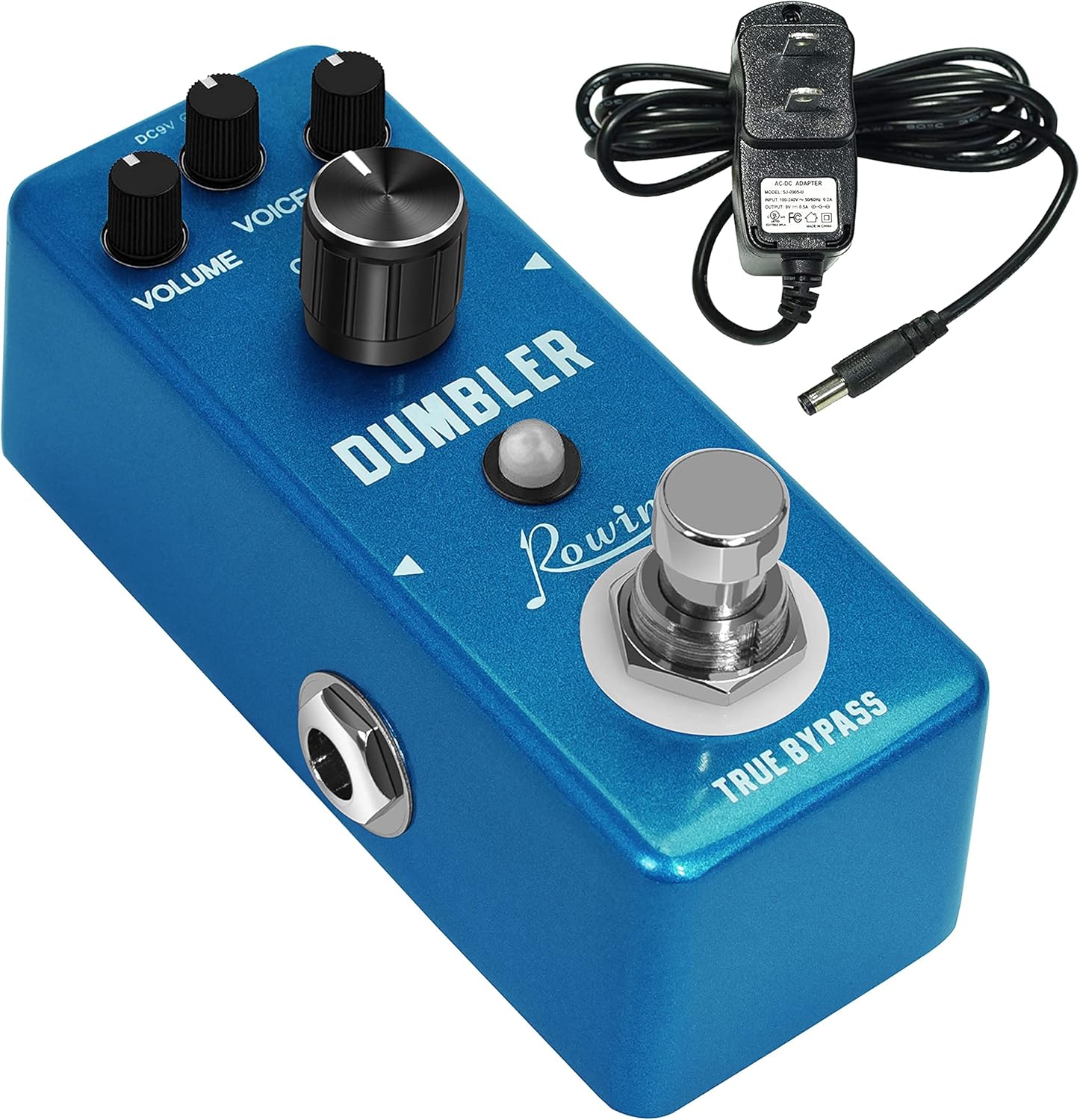 Buy Rowin Analog Dumbler Guitar Effect Pedal with 9V DC 1A Pedal Power
