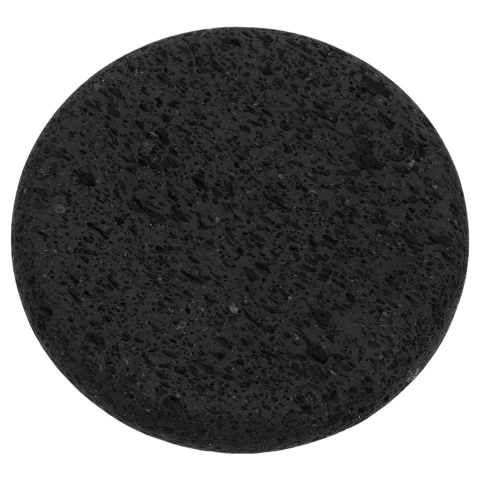 Alasum Pietra per Cottura Bistecche 15cm in Pietra Lavica | Distribuzione Uniforme del Calore, Facile da Pulire, per Pane e Carni, Uso Bbq e Cucina All'aperto