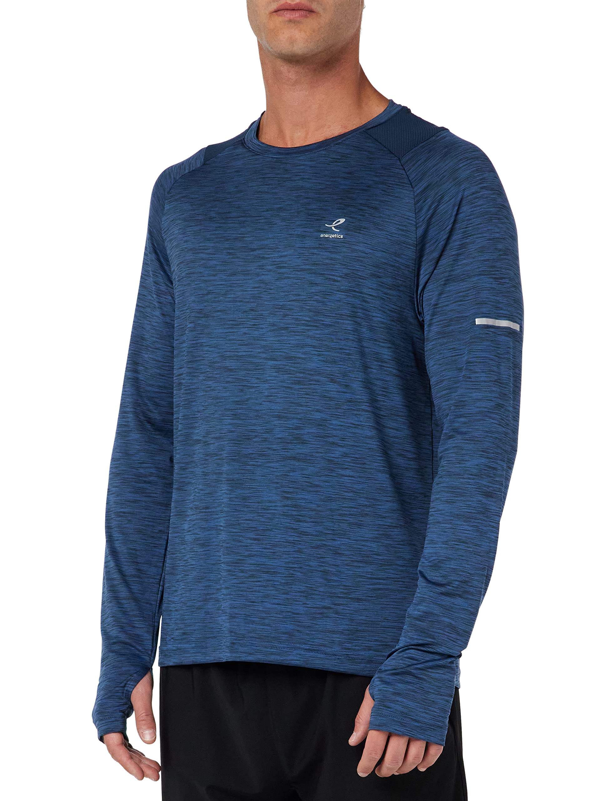 Energetics Men's Ailo Blouse, Melange/Navy, M