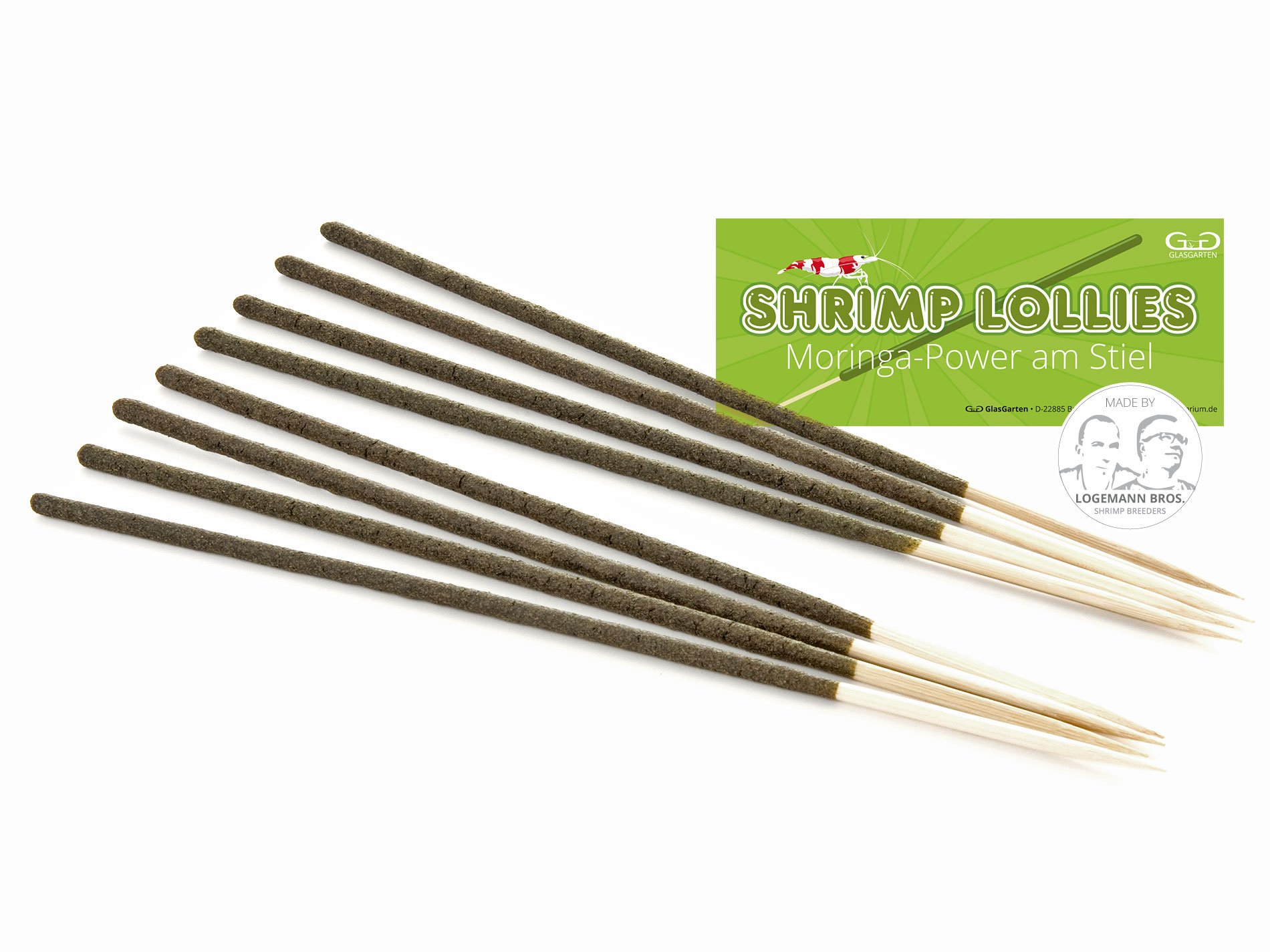 Shrimp Lollies - Moringa Power Shrimp Food