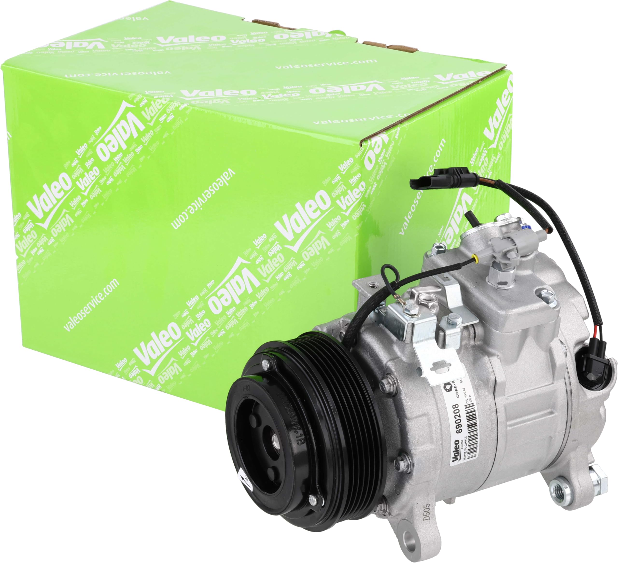 Valeo Kompressor, Klimaanlage, vorgefüllt mit Öl, 690208
