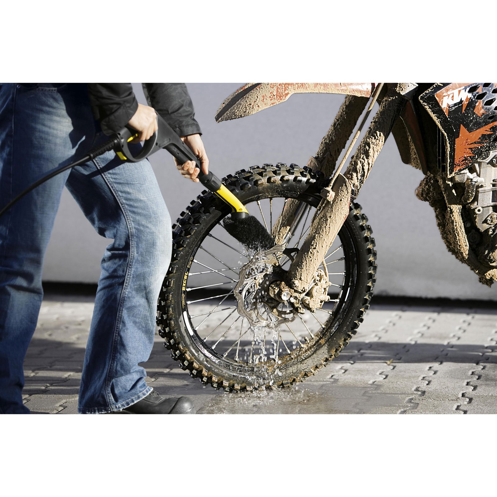 非常に良い】 KARCHER ケルヒャー ダートブラシ (高圧洗浄器オプション
