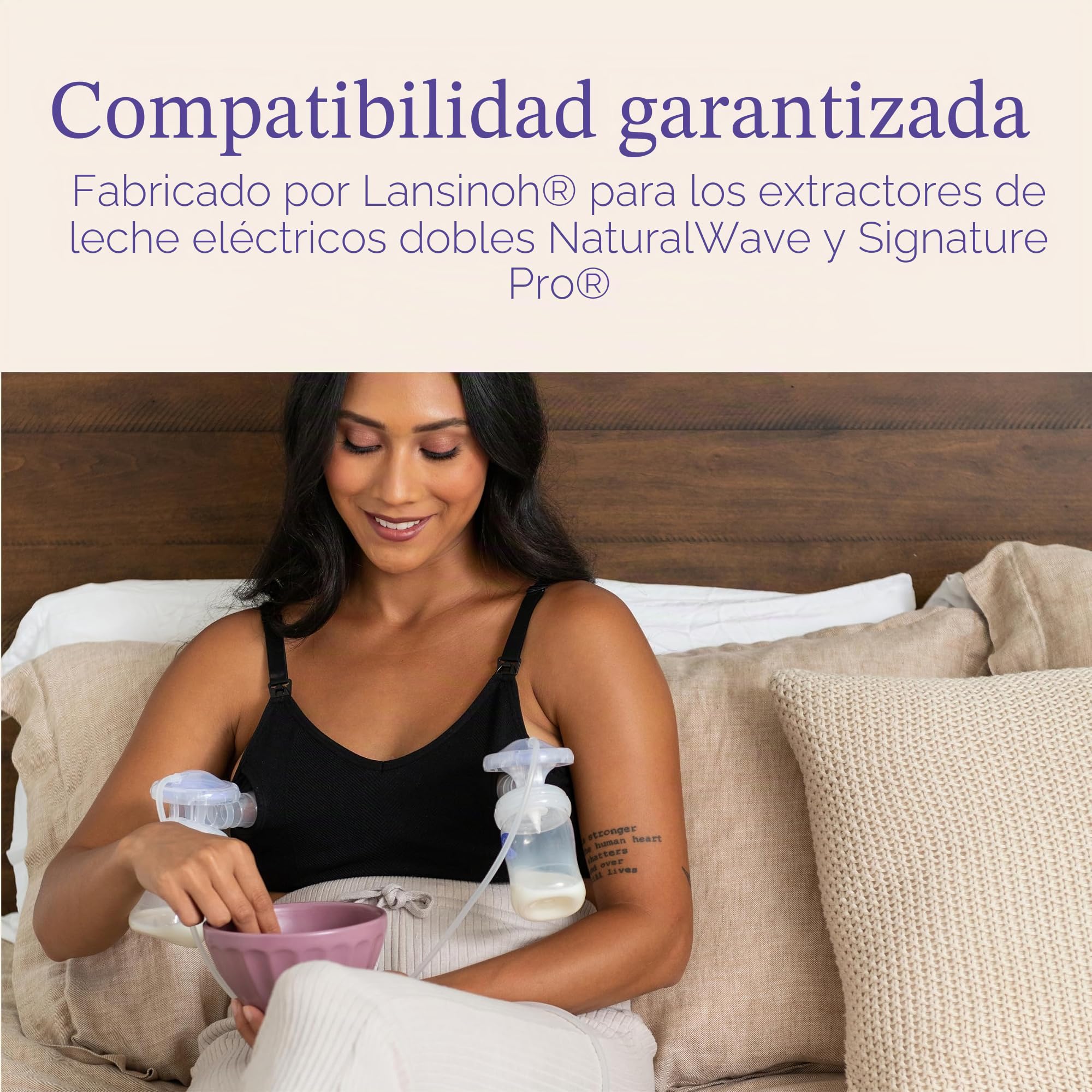 Lansinoh Juego de extracción de leche extra