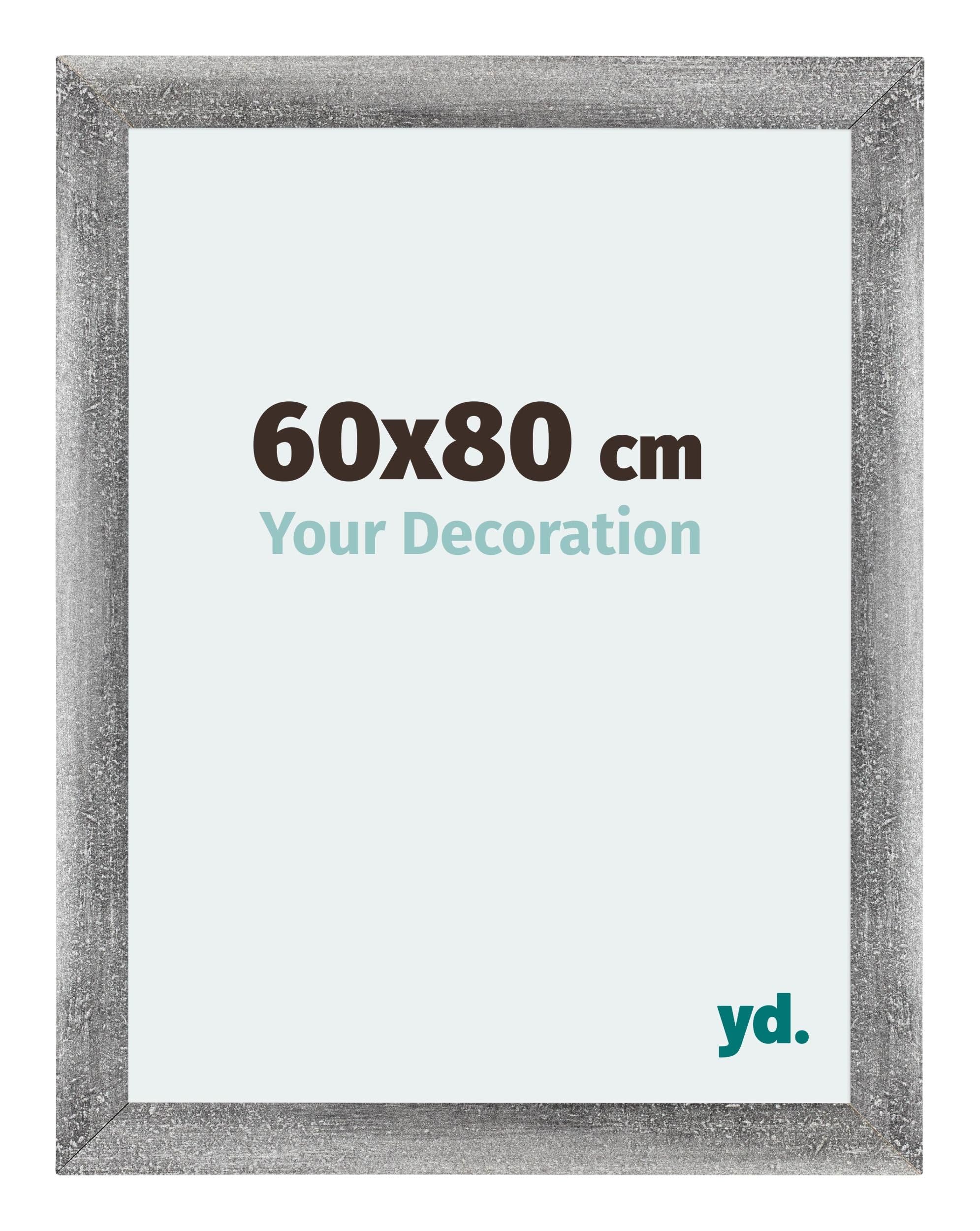 Your Decoration - Puzzle frame 60x80 - Gray Swept - Puzzle frame 1500-2000 Pieces - MDF Photoframe - Mura