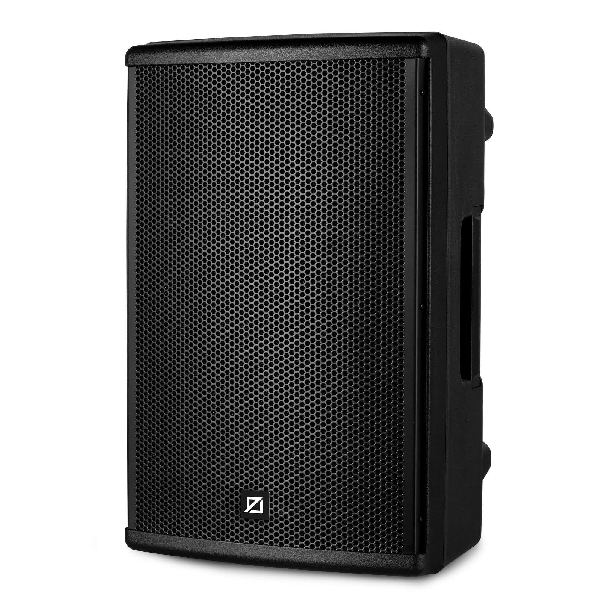 Power Dynamics PD412P Altavoz pasivo de 2 vías de 12 Pulgadas y 1200 vatios máximo, Carcasa de ABS, Crossover Incorporado, opción para Uso como Monitor, Agujero en la Parte Inferior para trípode