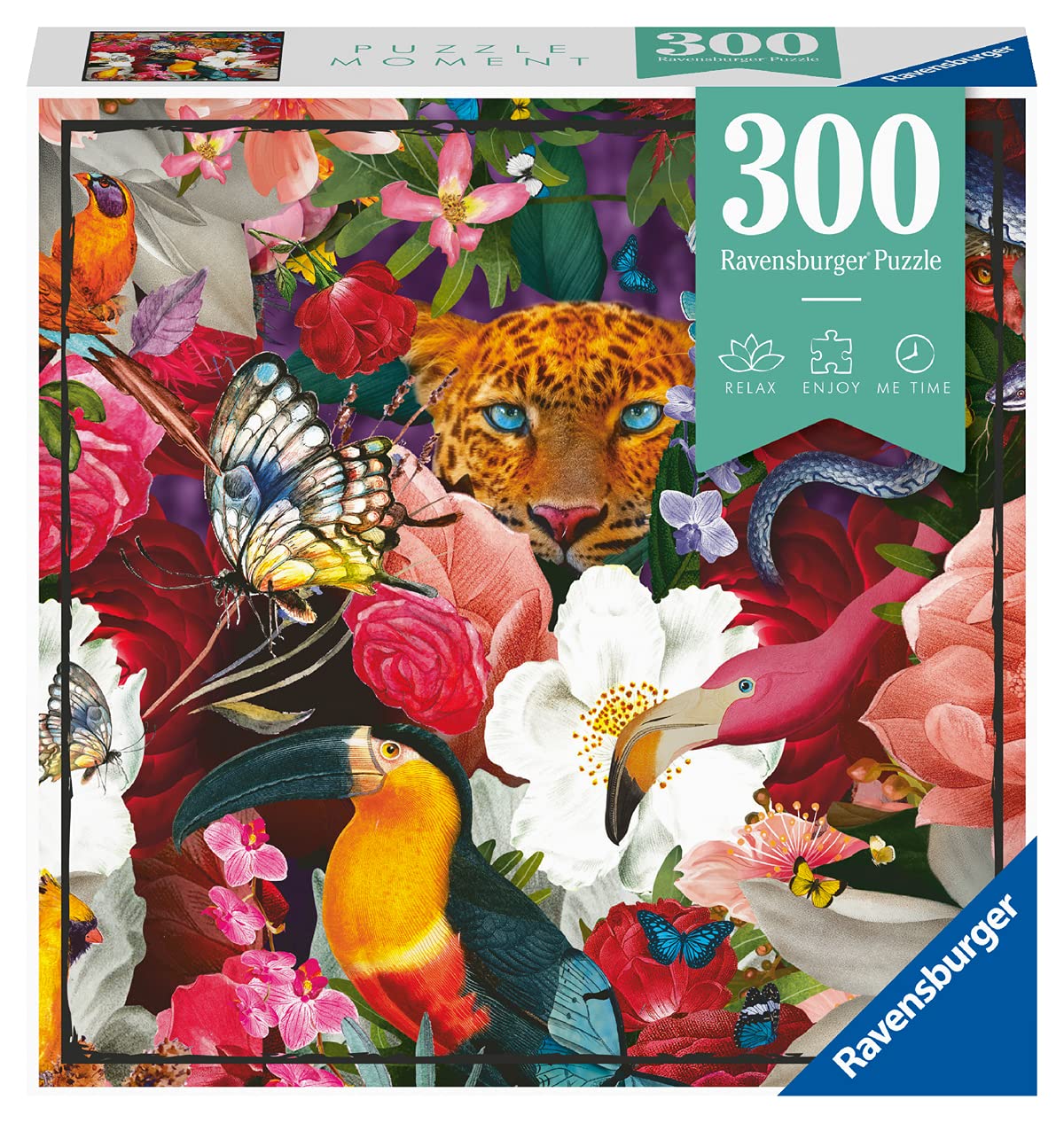 Ravensburger13309 Flowers-Puzzle Moment 300 PiecesThe Forest Stewardship Council