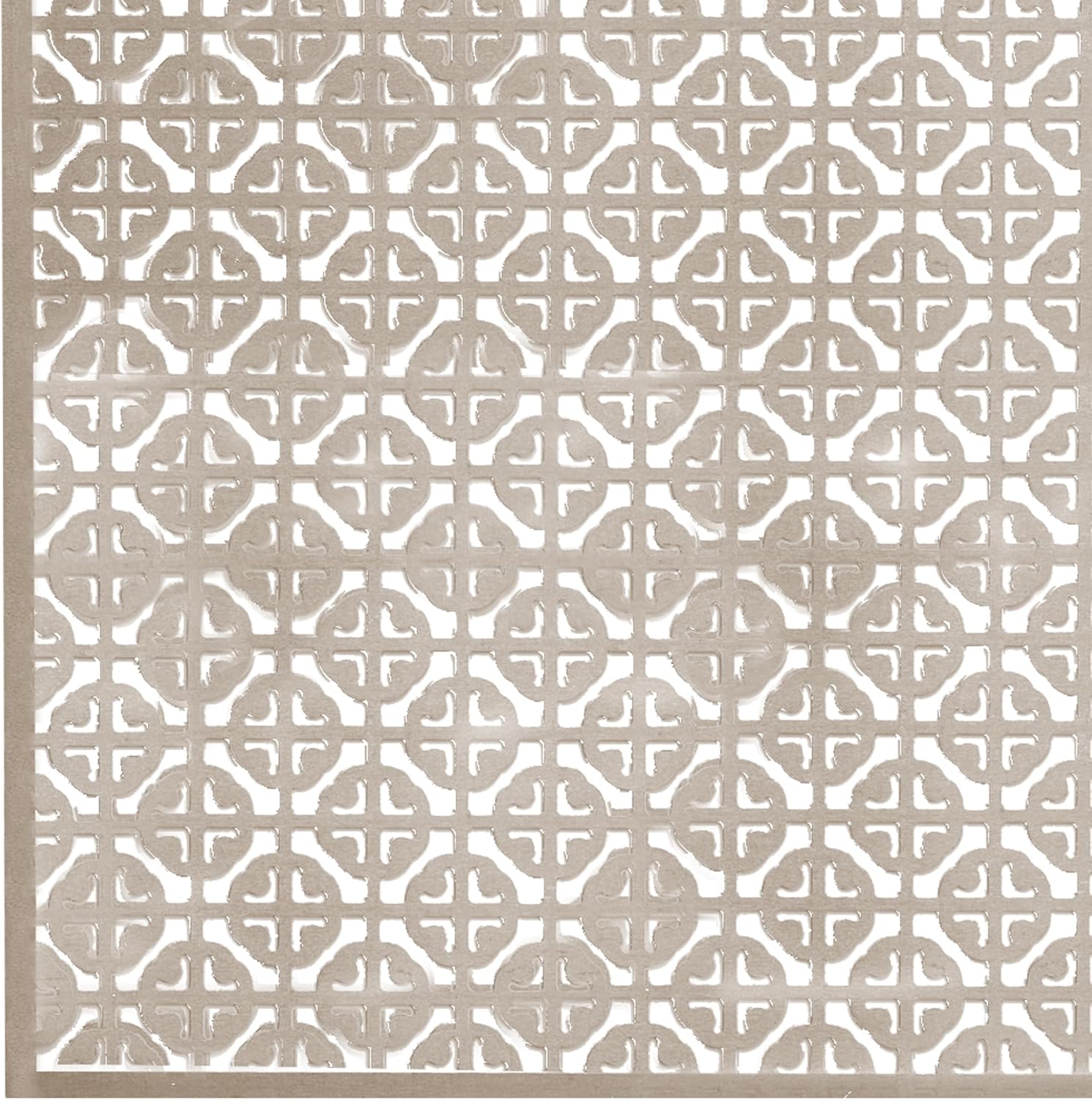 M-D Building Products 57005 12 in. x 24 in. x .020 in. Satin Nickel Aluminum Sheet Mosaic