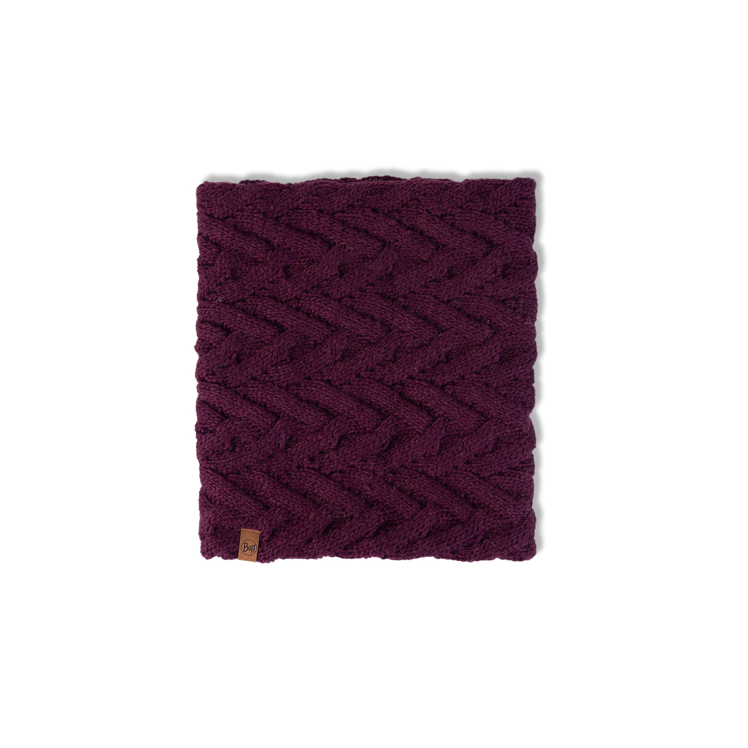 Knitted & Polar Beanie - Caryn Crimson