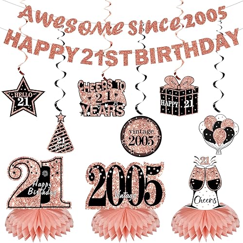 11Pcs 21st - 21st Birthday Gifts For Daughter