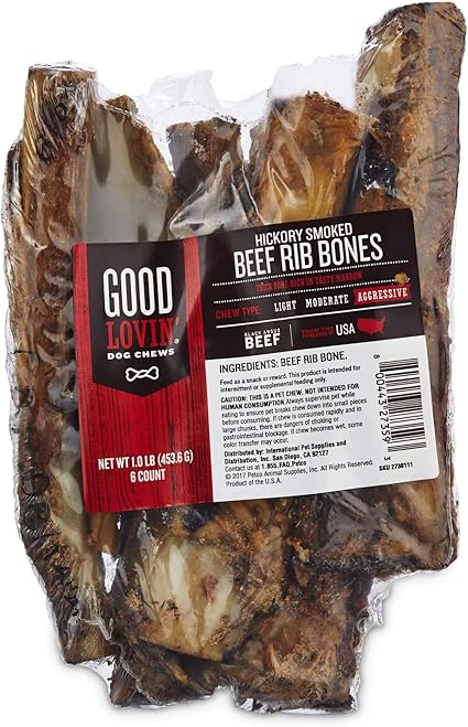 smoked dog bones
