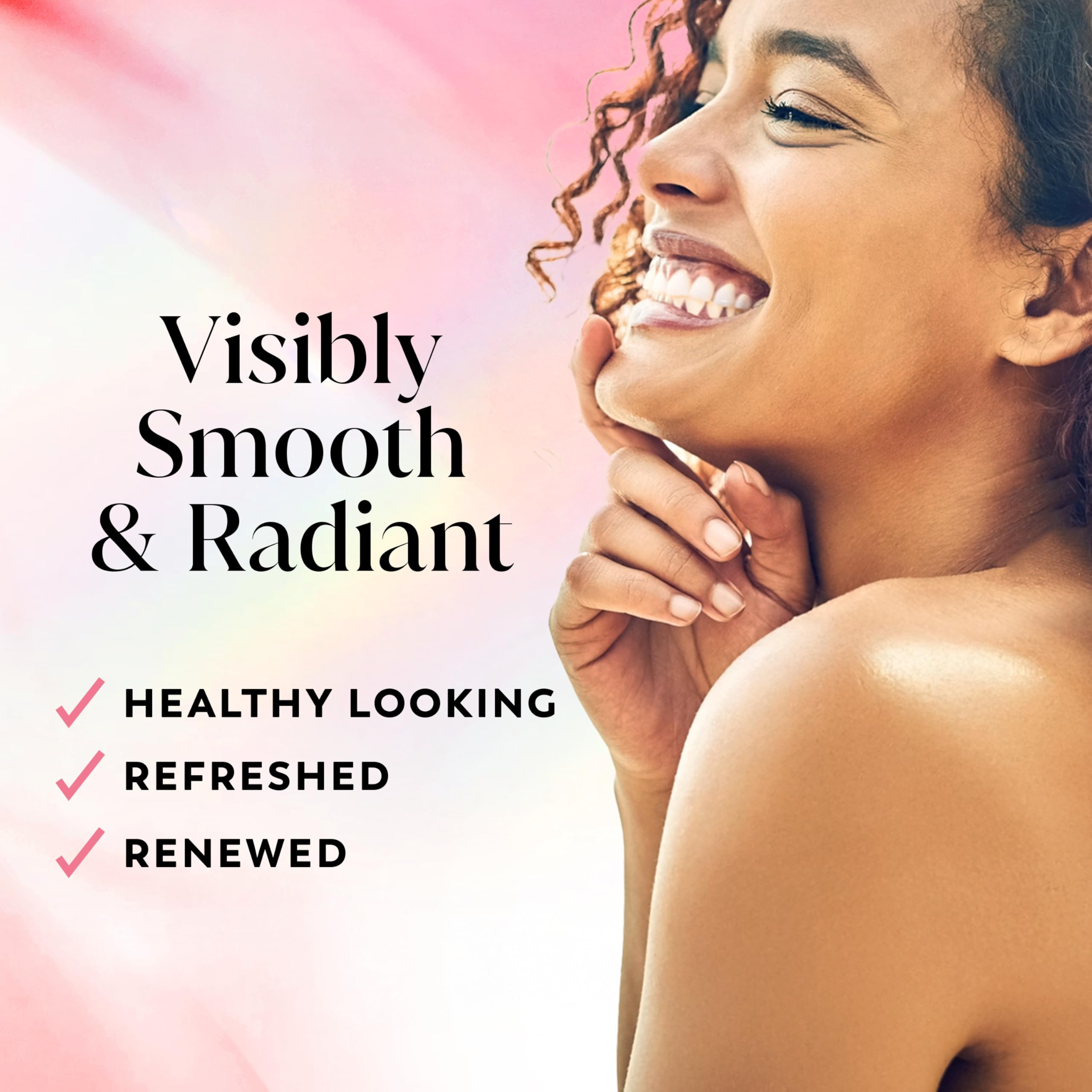 Olay Body Wash for Women, Fresh Radiance, 24/7 Skin-Loving Freshness, Visibly Radiant, Plant Based Cleansers, Vitamin B3 & Antioxidant Blend, For All Skin Types, Strawberry & Mint Scent, 29 fl oz - 2