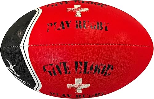 Miniatura 2 de Give Blood Rugby Ball Tamaño 5