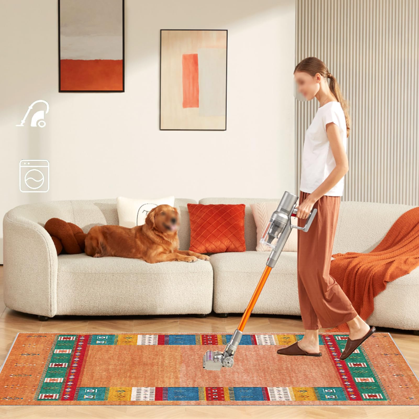 Tapis protège-Sol pour Chaise de Bureau | 160 x 200 cm Tapis pour Chaise de Bureau | Protège Sol sous Chaise | Tapis Chaise Gaming Antidérapant | Tapis de Protection de Sol pour sols durs