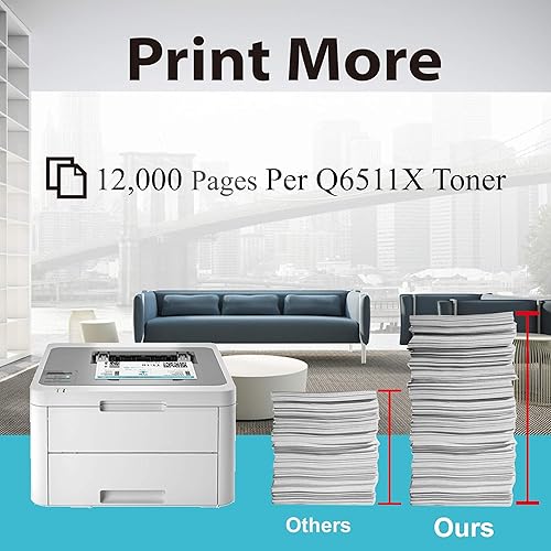 Miniatura 3 de TG Imaging Cartucho de tóner de repuesto compatible para HP 11X Cartucho de tóner Q6511X hp11X 6511 utilizado para impresora 2420 2420d 2420dn 2420n