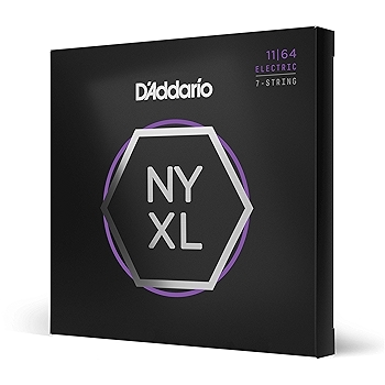 D'Addario NYXL电吉他弦镍镀中号7弦组