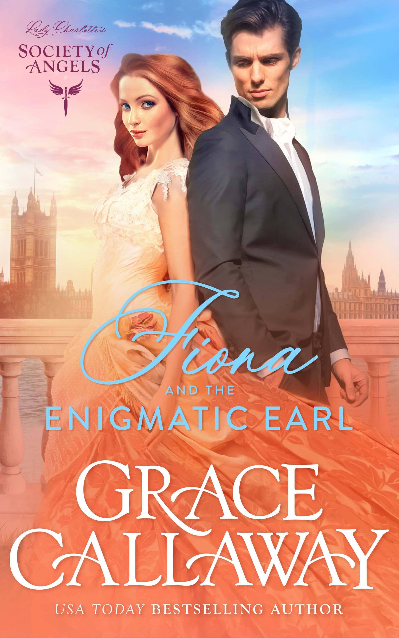Fiona and the Enigmatic Earl: A Steamy Marriage of Convenience Victorian Romance (Lady Charlotte's Society of Angels Book 3)