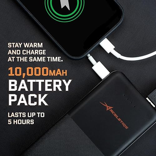 Miniatura 5 de Asientos de estadio con calefacción para gradas con respaldo de espuma viscoelástica  Batería USB incluida  3 niveles de calor mejorados  Silla