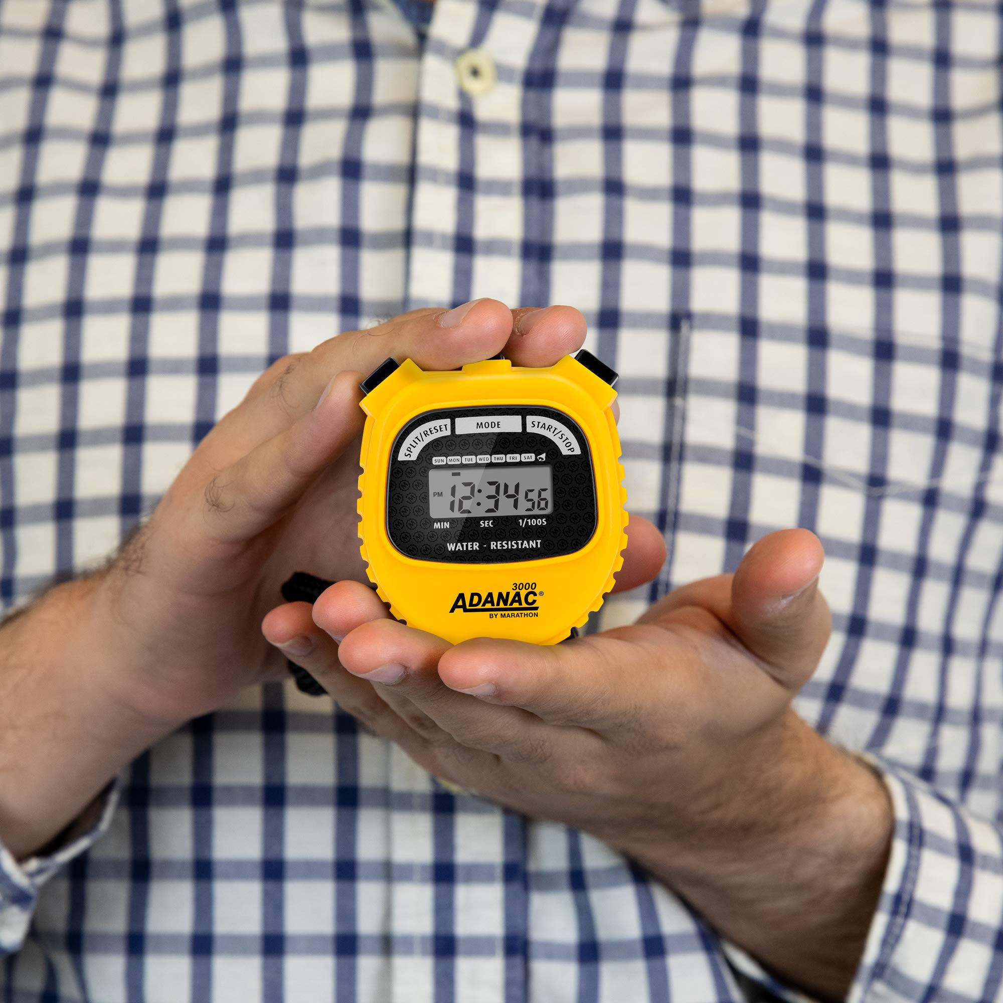 MARATHON Adanac 3000 Digital Sports Stopwatch Timer with Extra Large