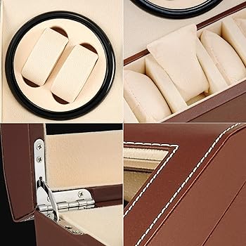【状態◎】※新品未使用※ウォッチワインディングマシーン4個巻き+6本収納 楽天市場】ワインディングマシーン 4本巻き 4+6表位 腕時計 収納