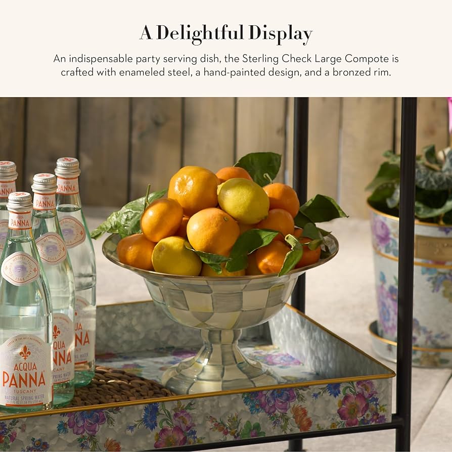 MACKENZIE-CHILDS エナメルコンポート Amazon.co.jp: MACKENZIE-CHILDS エナメルコンポート、かわいい