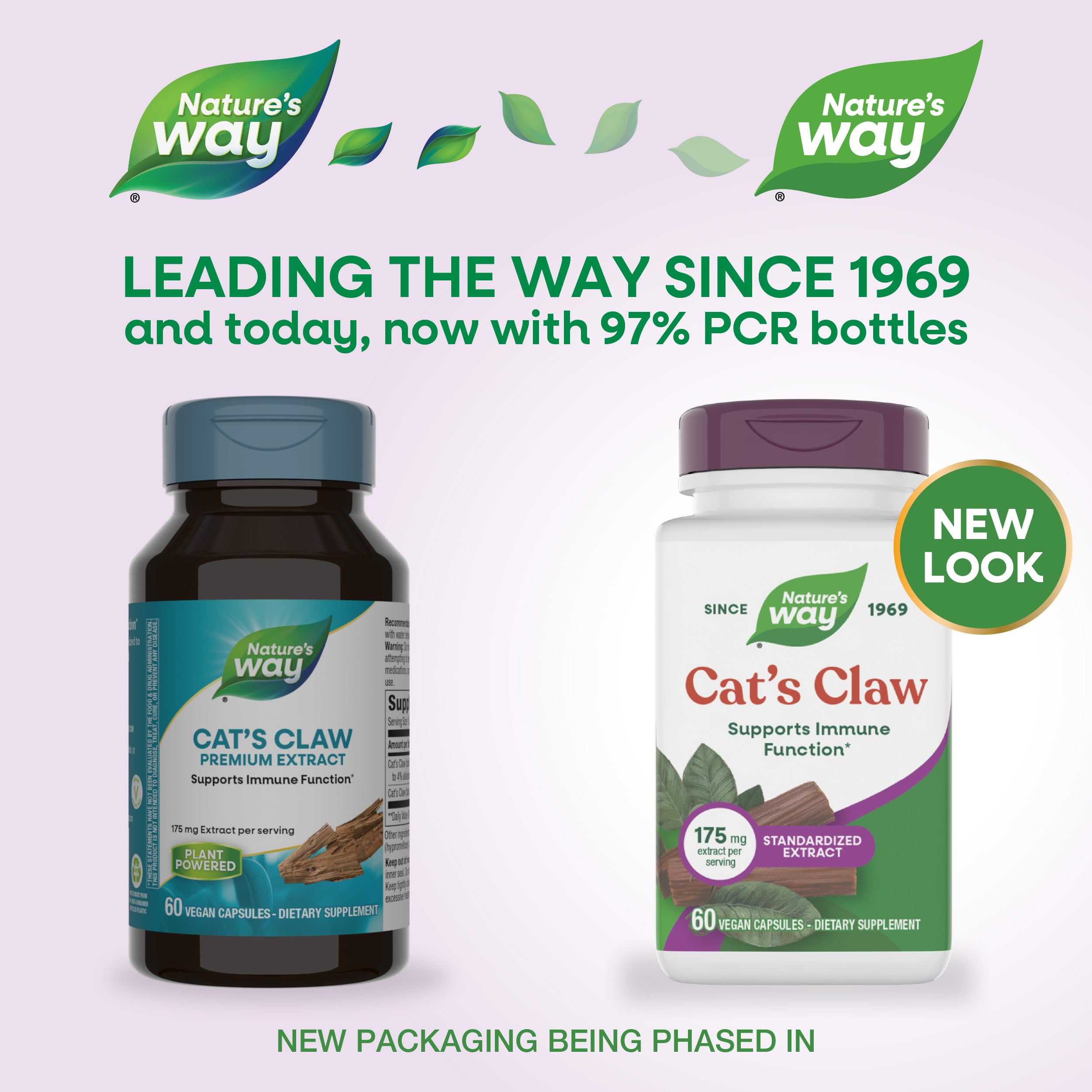 Nature's Way Standardized Cat's Claw Extract, 175 mg per Serving, 60 ct — Amazon image 2