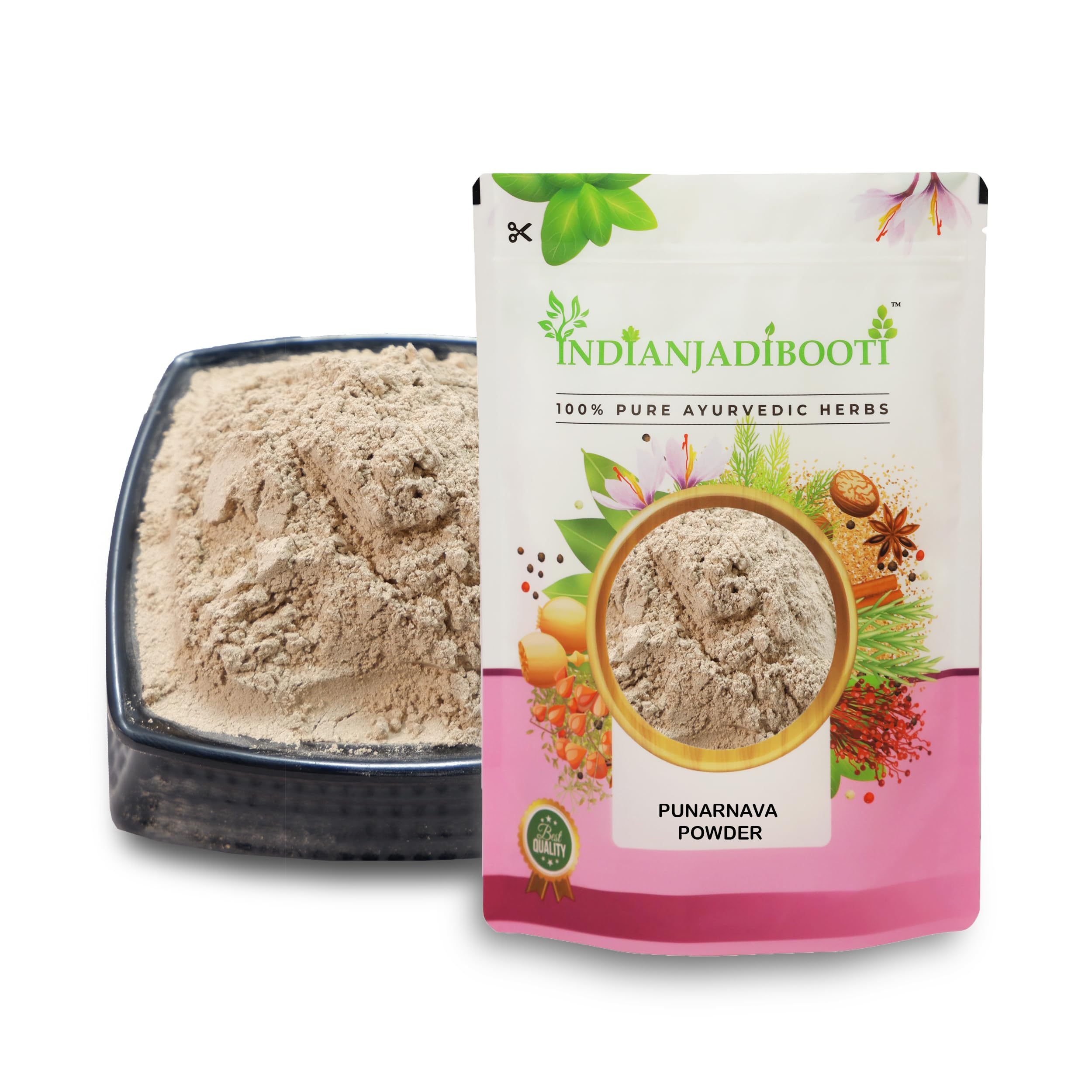 IndianJadiBooti Punarnava Powder Boerhavia Diffusa | Supports Kidney Health & Water Balance | Punarnava Churna For Urinary Wellness & Swelling Relief | With Boerhavia Diffusa Root-250 Grams — Amazon image 11