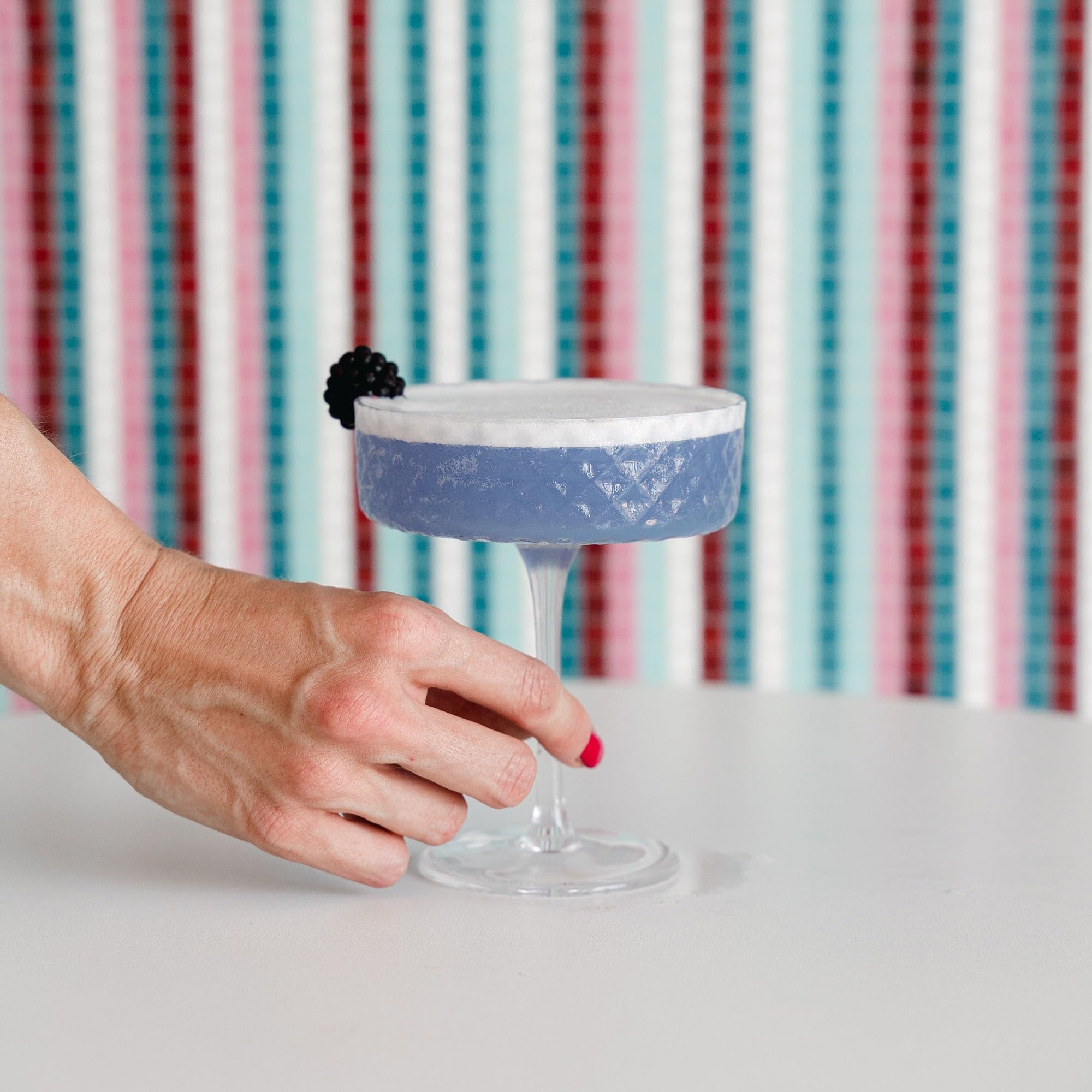 Zafferano Veneziano Mixology - Copas, Vaso para cócteles, bebidas largas, licores, diseño veneciano