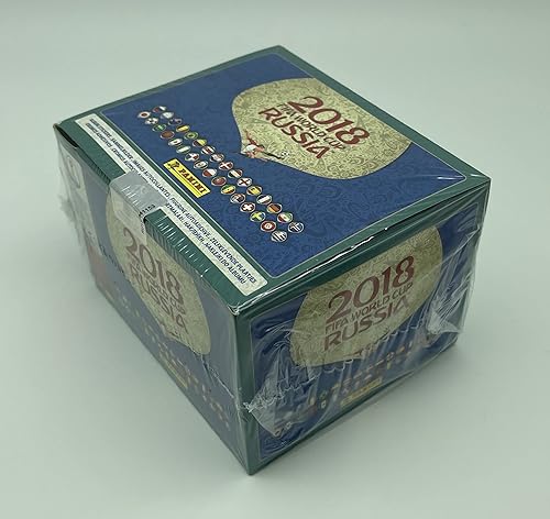 Miniatura 3 de Panini Album 2018 - Álbum de pegatinas de la Copa del Mundo 2018 paquete de 104 Panini 2018 5 pegatinas de la Copa del Mundo de la FIFA 2018 por