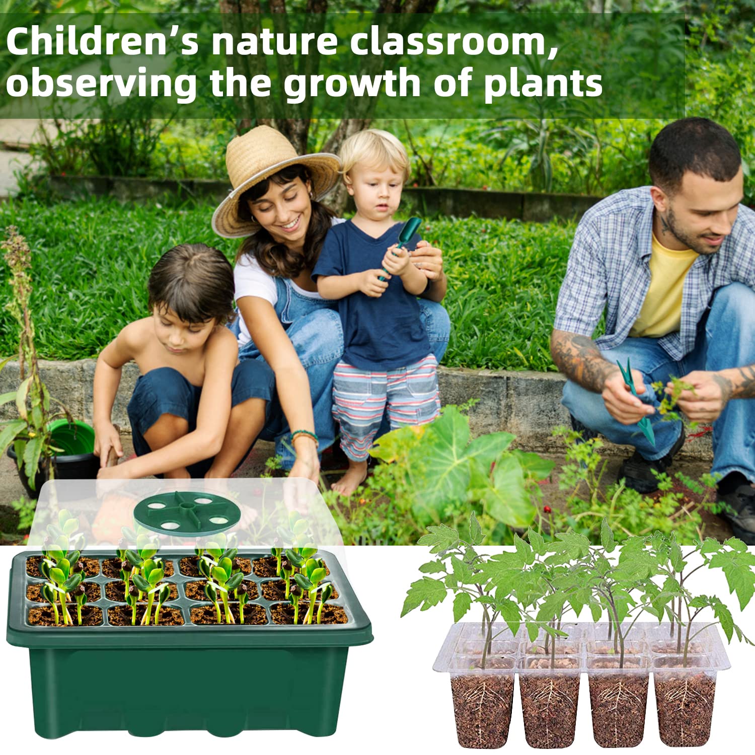 Bac à Semis Bacs à Semis, Bac Germination, Bac Culture, 6 Pièces